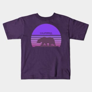 Synthwave - California Deluxe Kids T-Shirt